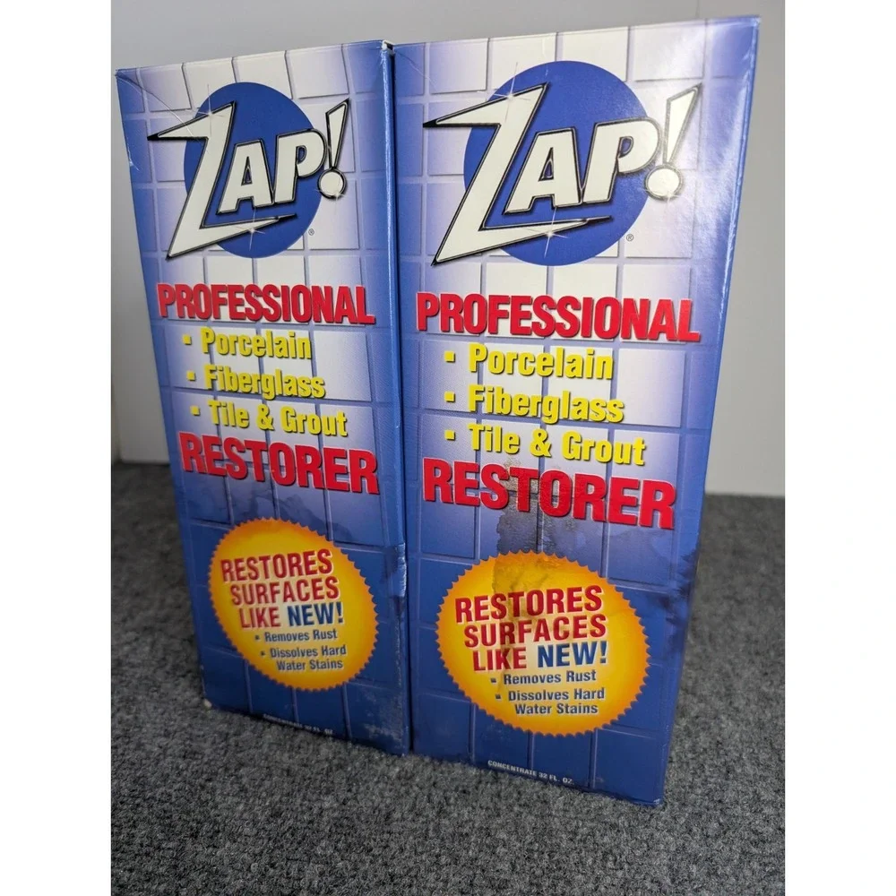 ZAP! Professional Restorer Twin Pack Concentrate 2 - 32oz NOS Lot of 2 READ‎